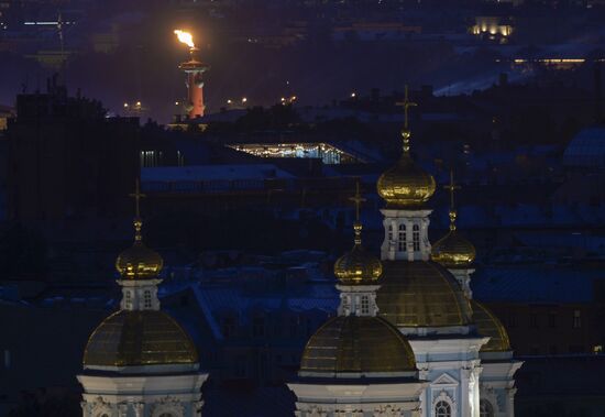 Scarlet Sails festival for high school graduates in St. Petersburg