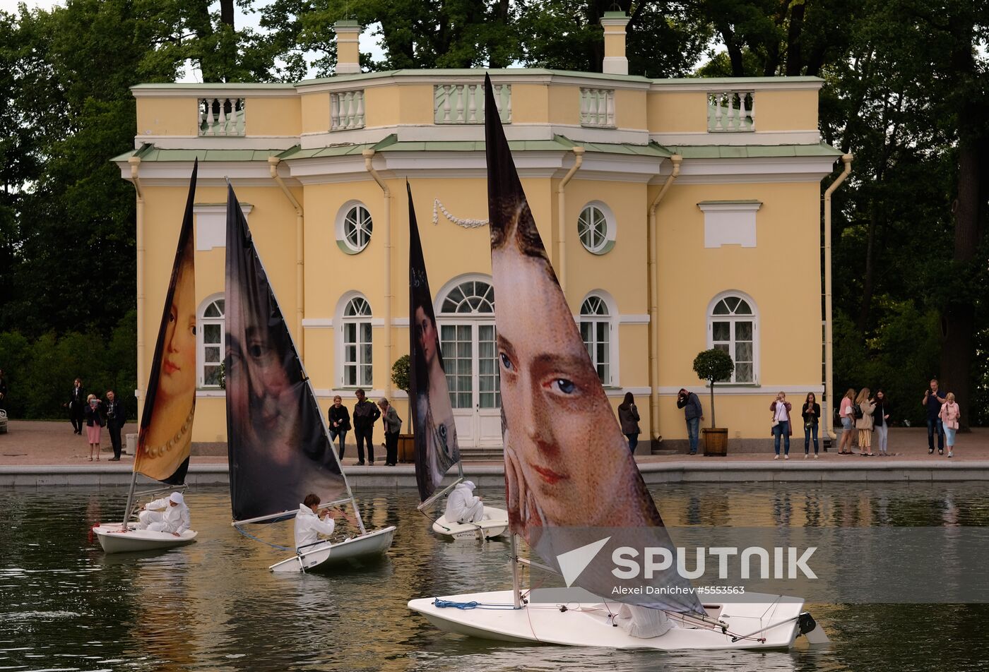 The Power of Beauty. Imperial fashion theatrical defile in Tsarskoye Selo