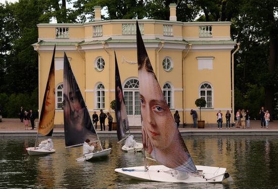 The Power of Beauty. Imperial fashion theatrical defile in Tsarskoye Selo