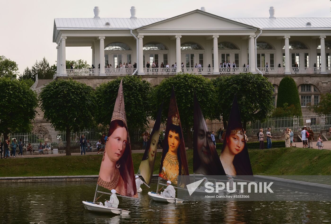 The Power of Beauty. Imperial fashion theatrical defile in Tsarskoye Selo