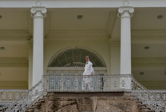 The Power of Beauty. Imperial fashion theatrical defile in Tsarskoye Selo