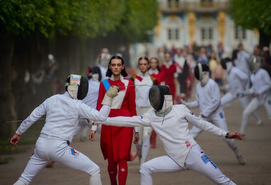The Power of Beauty. Imperial fashion theatrical defile in Tsarskoye Selo