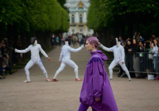 The Power of Beauty. Imperial fashion theatrical defile in Tsarskoye Selo