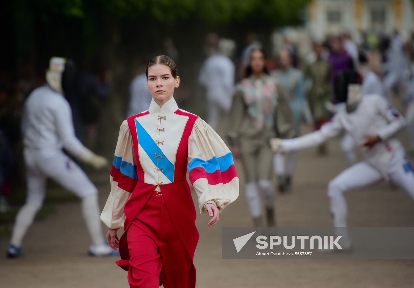 The Power of Beauty. Imperial fashion theatrical defile in Tsarskoye Selo