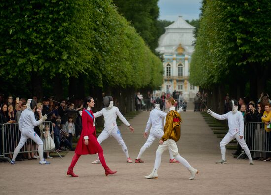 The Power of Beauty. Imperial fashion theatrical defile in Tsarskoye Selo