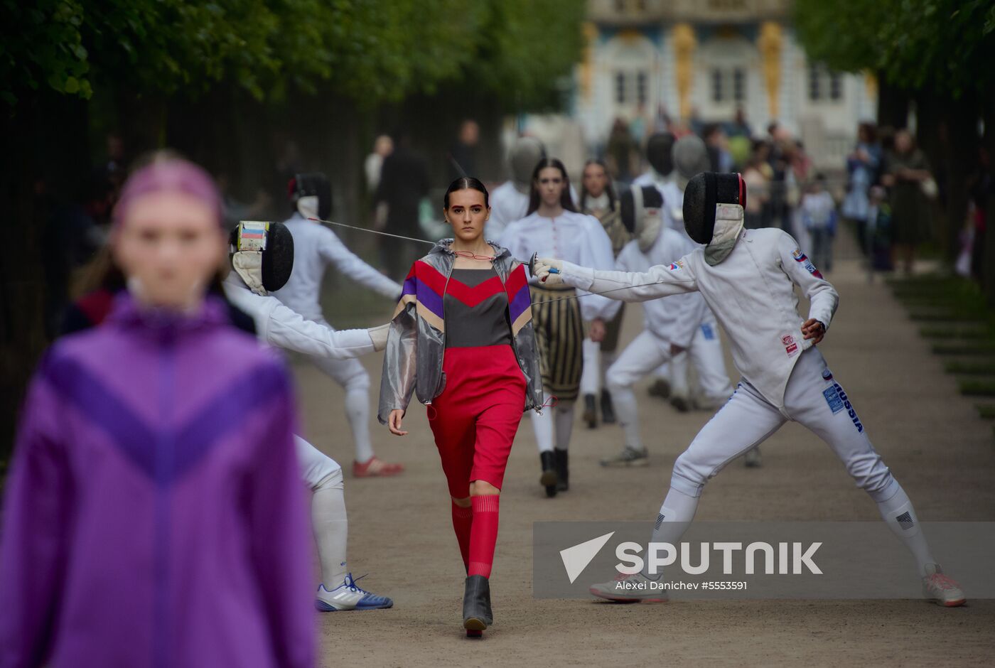 The Power of Beauty. Imperial fashion theatrical defile in Tsarskoye Selo