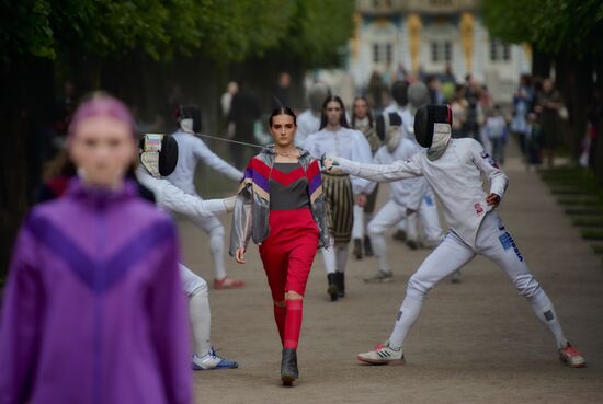The Power of Beauty. Imperial fashion theatrical defile in Tsarskoye Selo