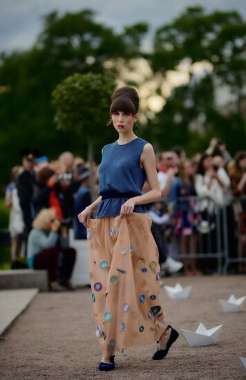 The Power of Beauty. Imperial fashion theatrical defile in Tsarskoye Selo