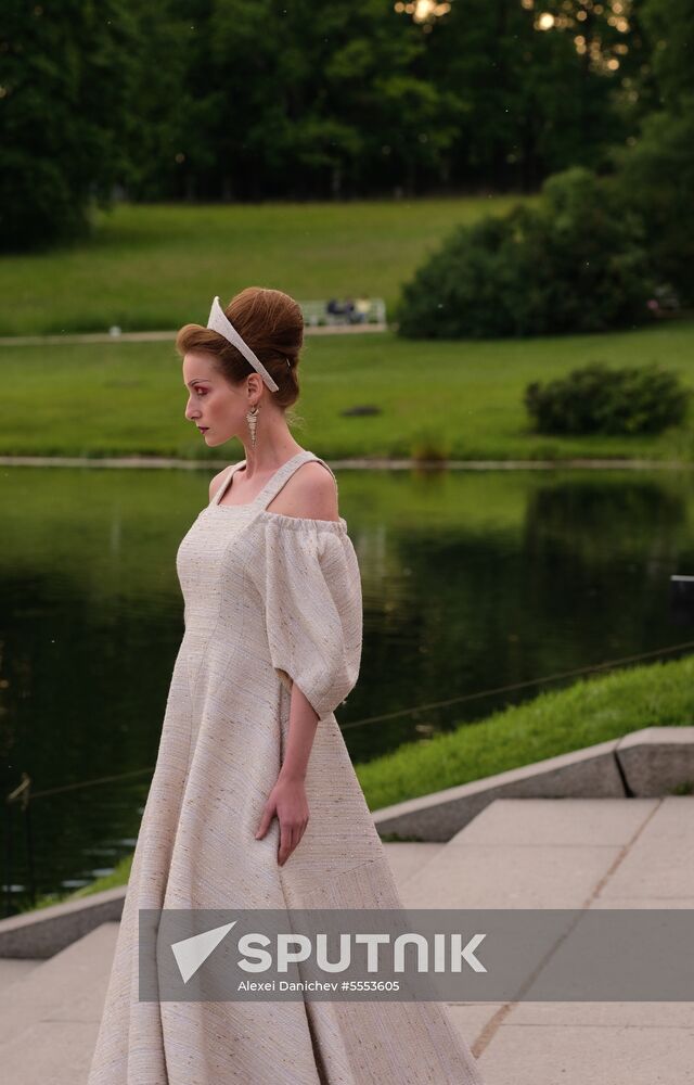 The Power of Beauty. Imperial fashion theatrical defile in Tsarskoye Selo