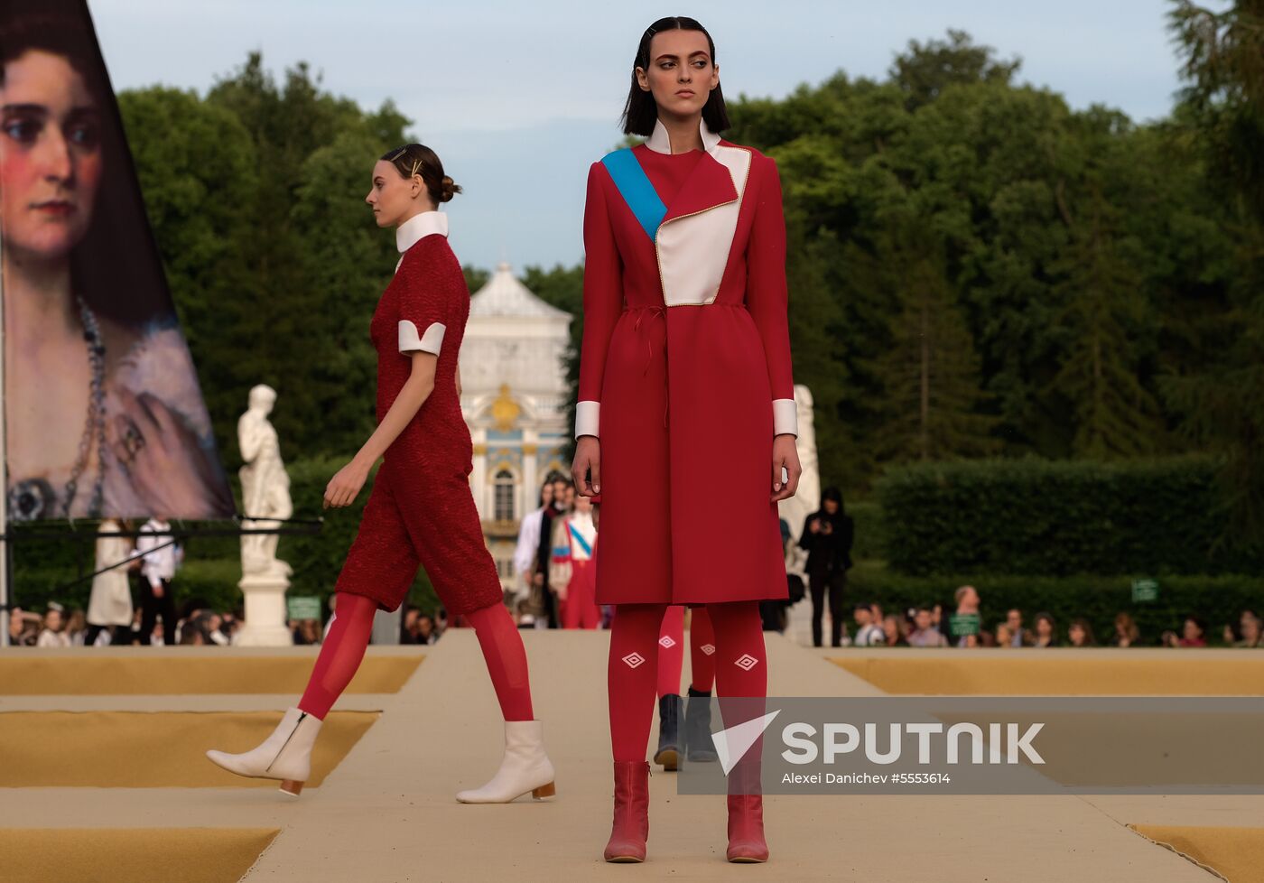 The Power of Beauty. Imperial fashion theatrical defile in Tsarskoye Selo
