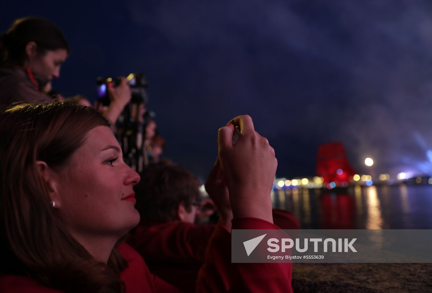 Scarlet Sails festival for high school graduates in St. Petersburg