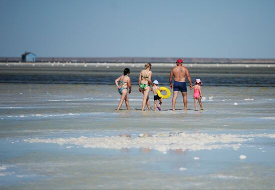 Salt lake Baskunchak
