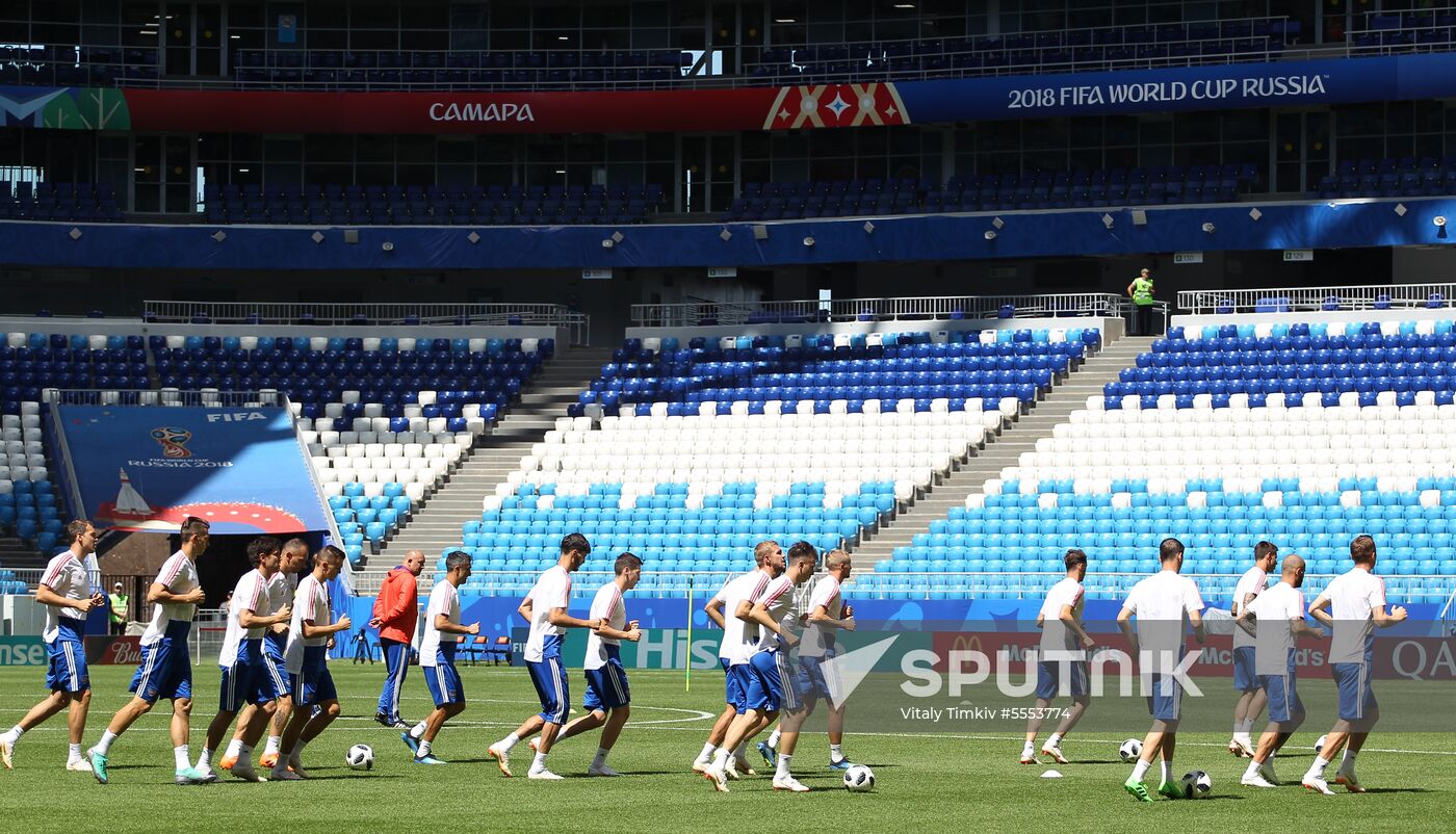 Russia World Cup Russia Training