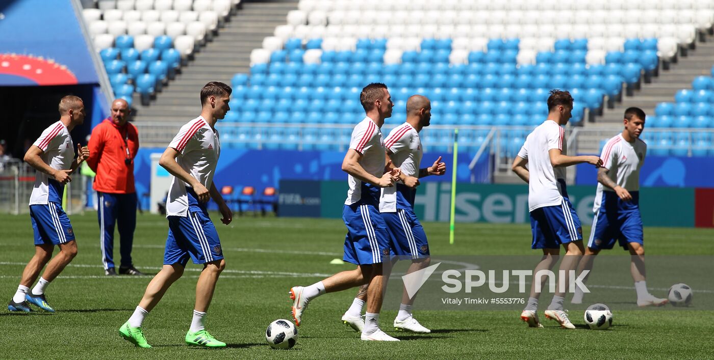 Russia World Cup Russia Training