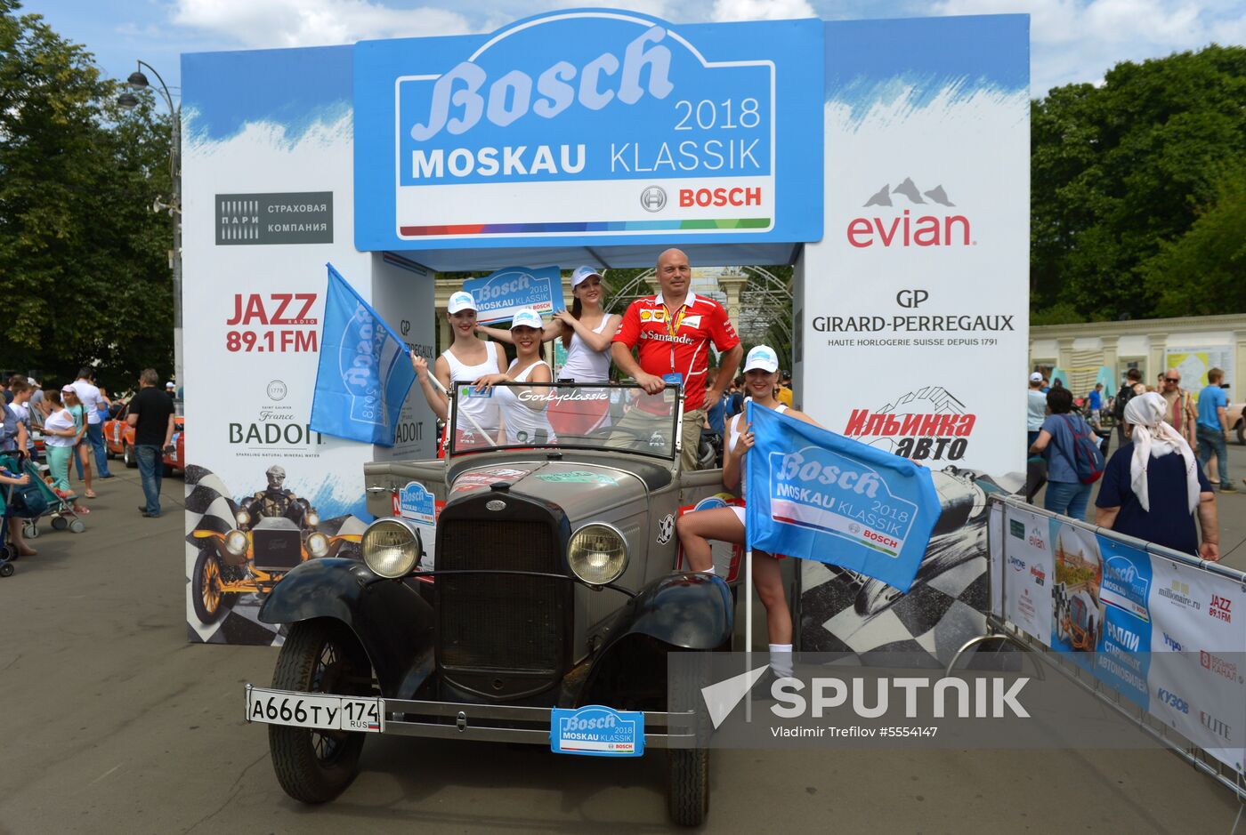 Bosch Moskau Klassik vintage car rally