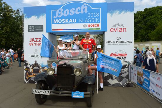 Bosch Moskau Klassik vintage car rally