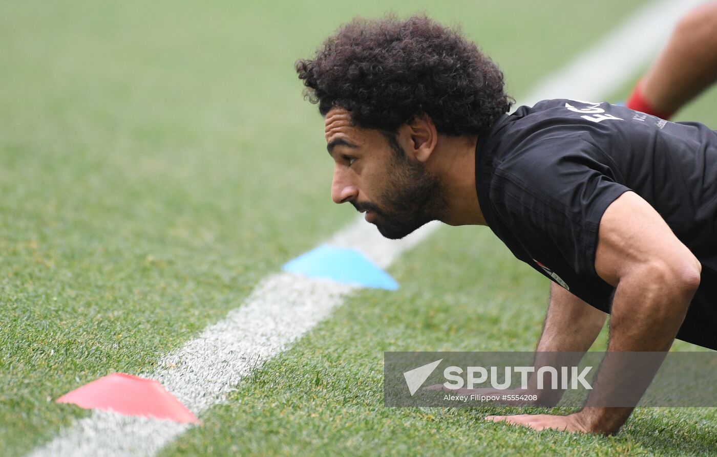 Russia World Cup Egypt Training