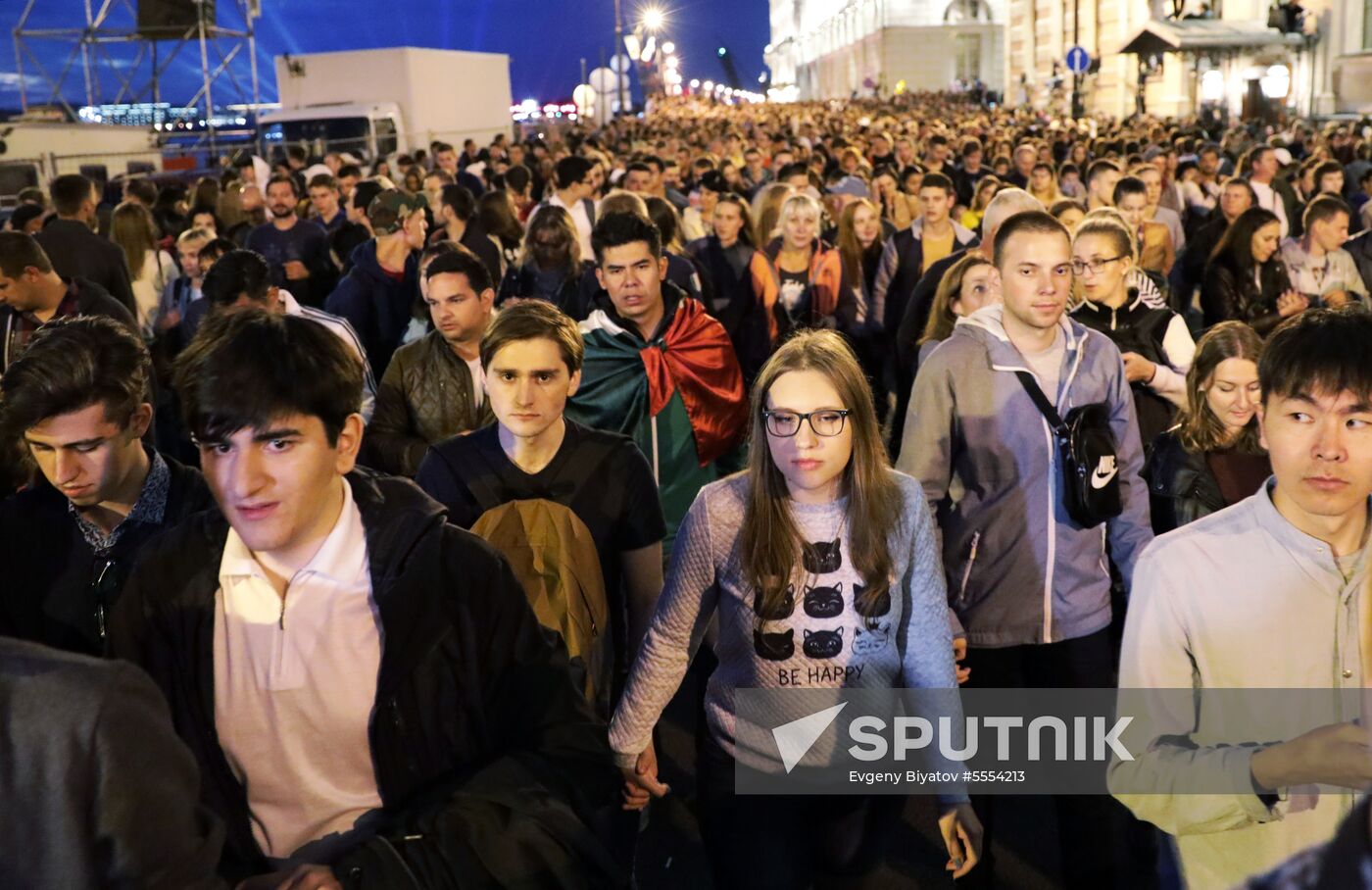 Scarlet Sails festival for high school graduates in St. Petersburg