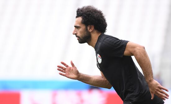 Russia World Cup Egypt Training