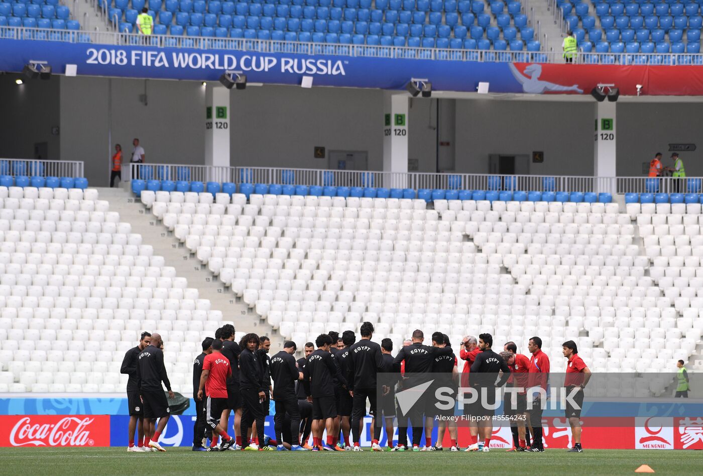 Russia World Cup Egypt Training