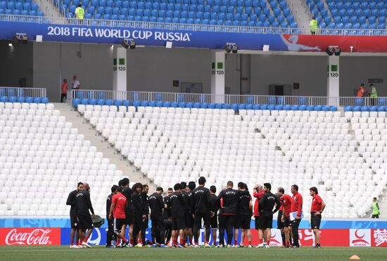 Russia World Cup Egypt Training