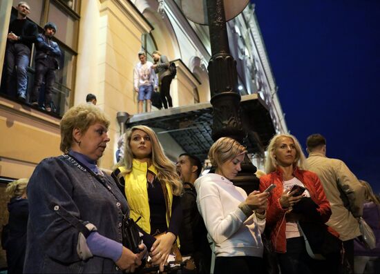 Scarlet Sails festival for high school graduates in St. Petersburg