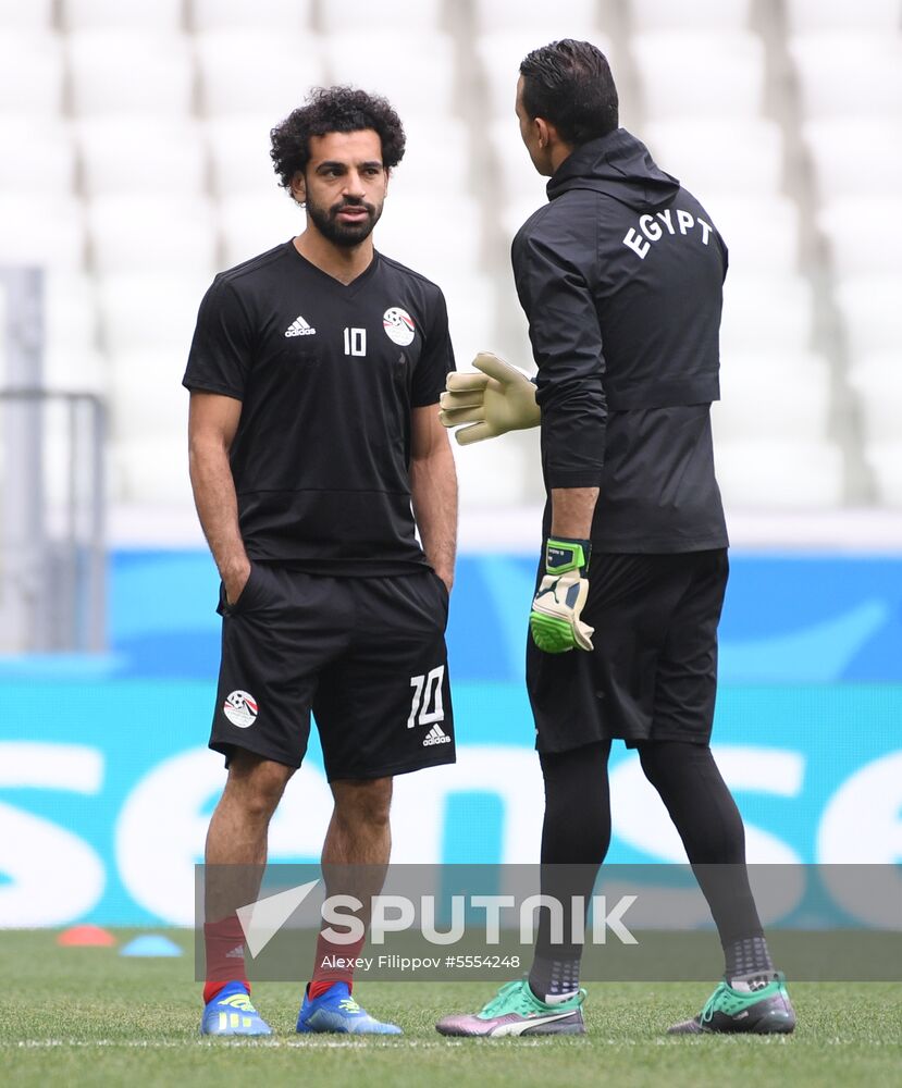 Russia World Cup Egypt Training