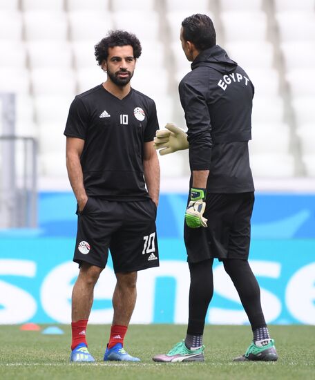 Russia World Cup Egypt Training