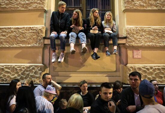 Scarlet Sails festival for high school graduates in St. Petersburg