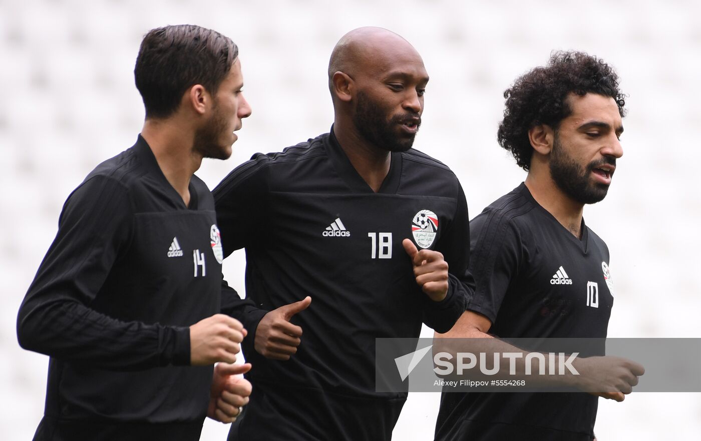 Russia World Cup Egypt Training