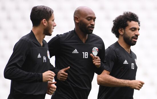 Russia World Cup Egypt Training