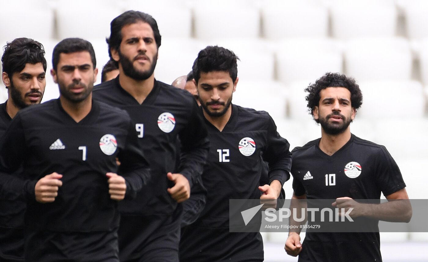 Russia World Cup Egypt Training