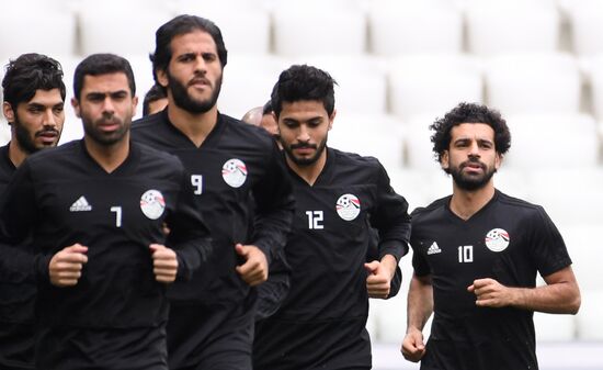 Russia World Cup Egypt Training