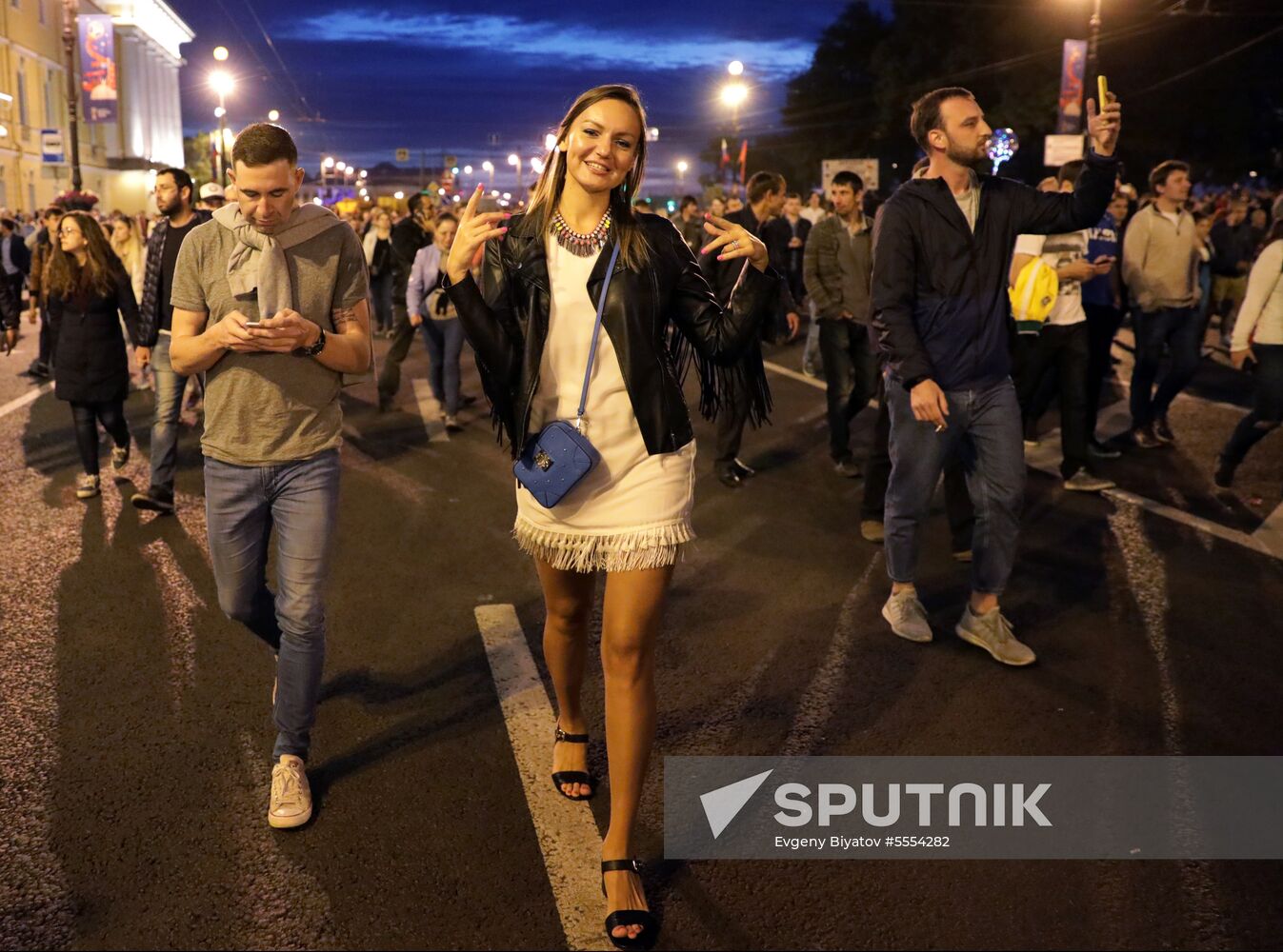 Scarlet Sails festival for high school graduates in St. Petersburg