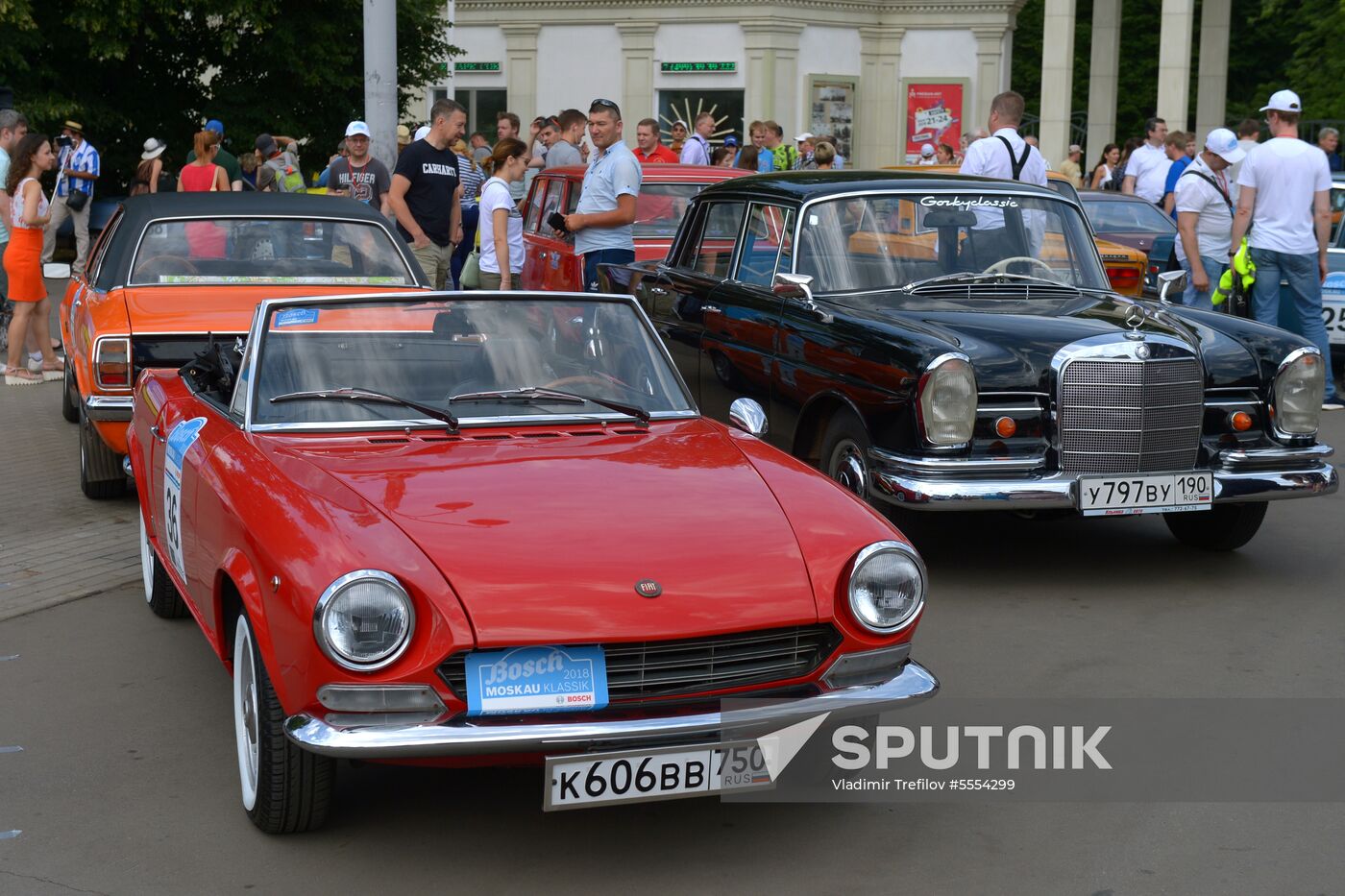 Bosch Moskau Klassik vintage car rally