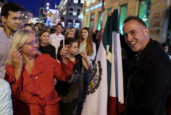 Scarlet Sails festival for high school graduates in St. Petersburg