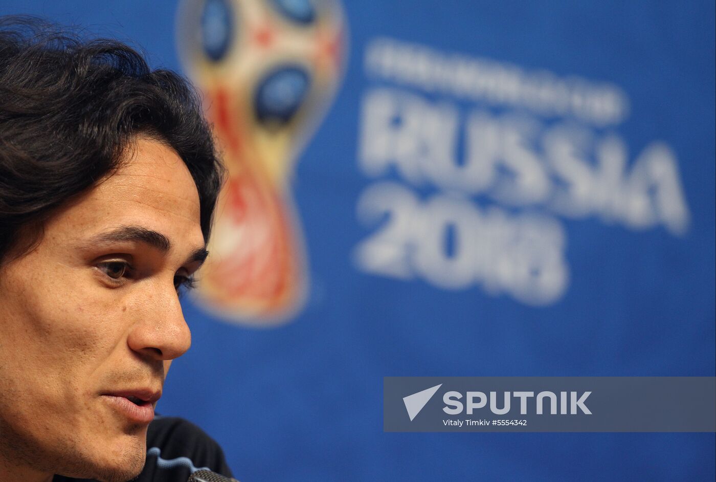 Russia World Cup Uruguay Training