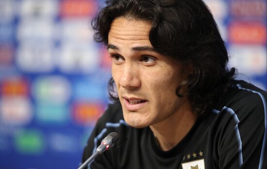 Russia World Cup Uruguay Training