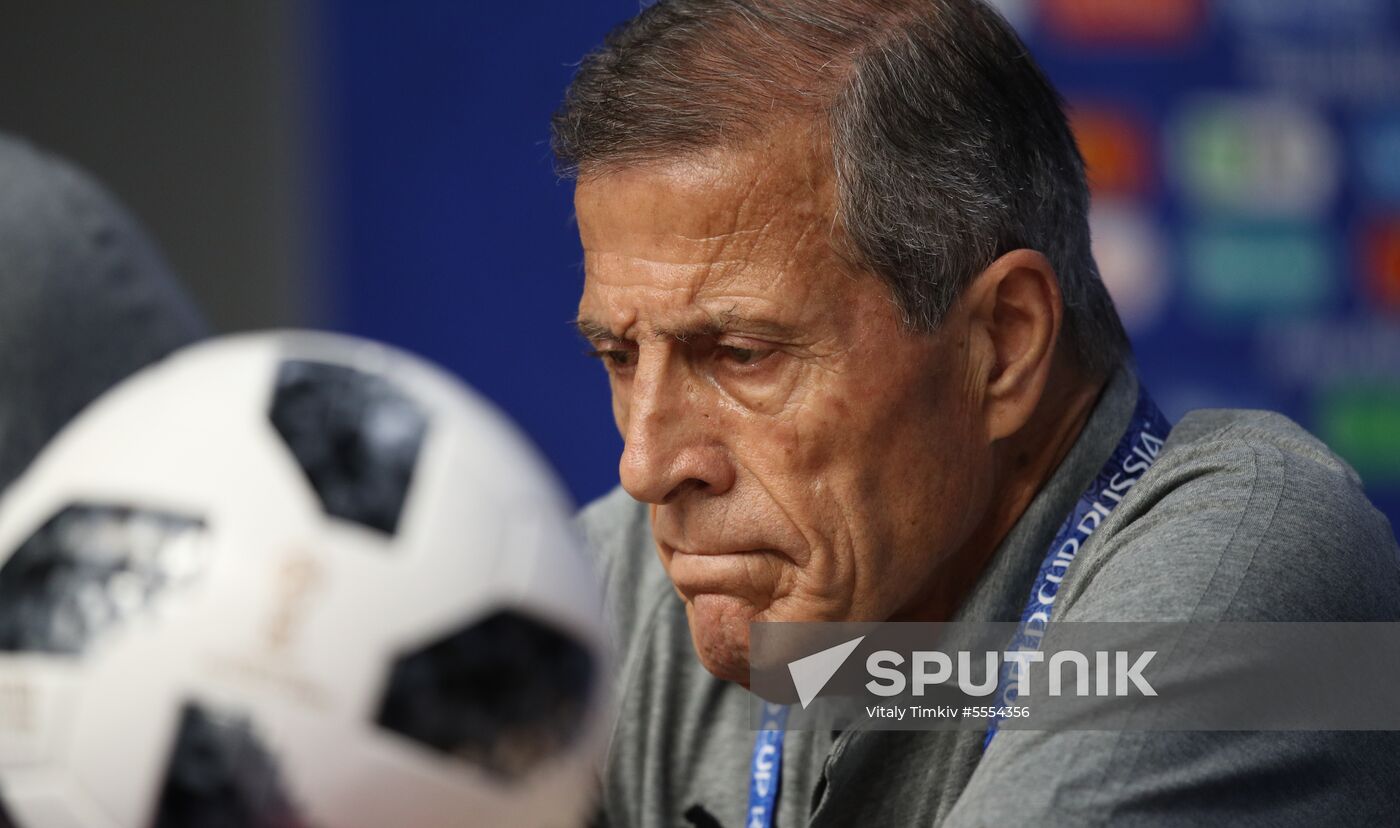 Russia World Cup Uruguay Training