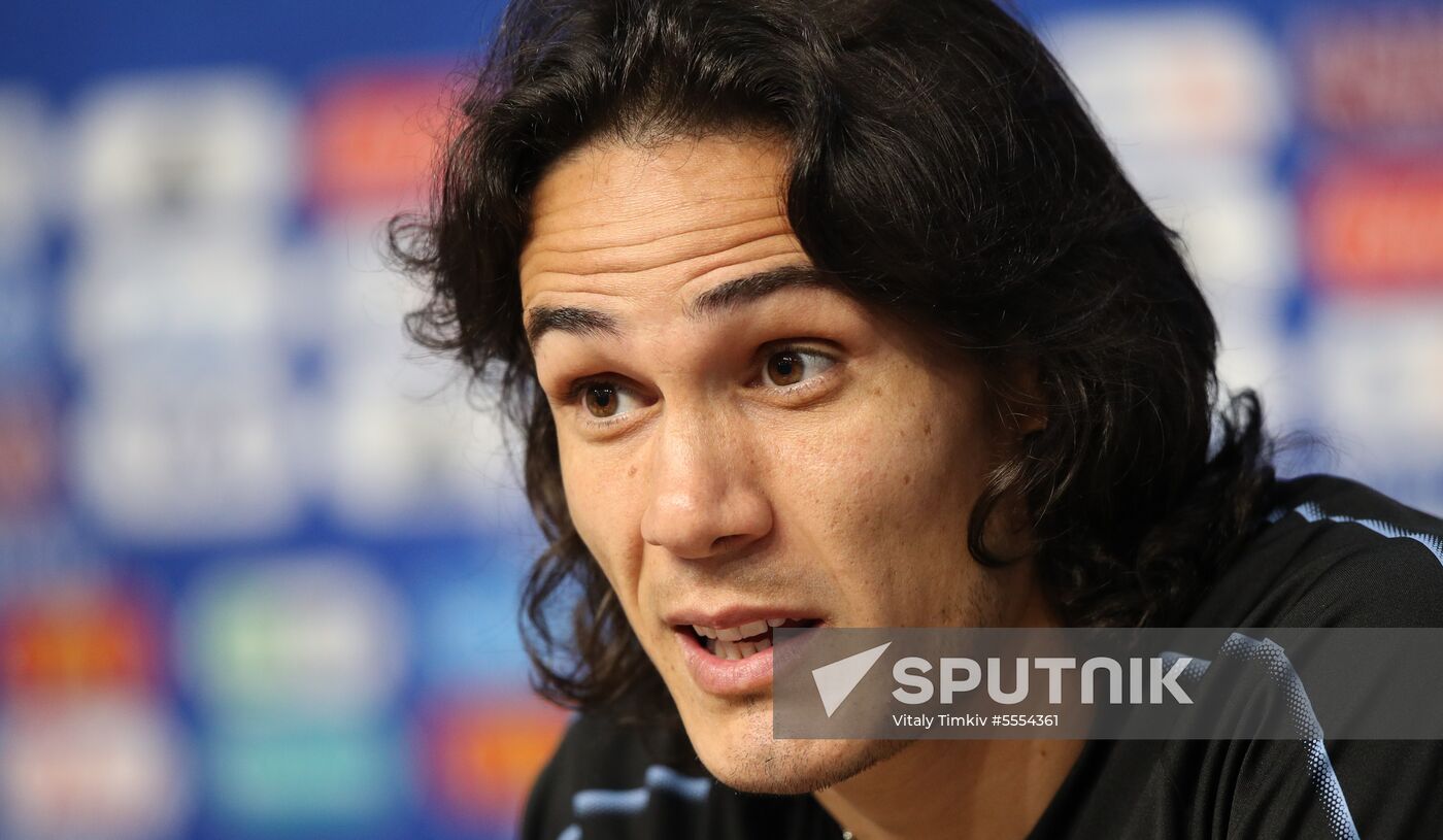 Russia World Cup Uruguay Training