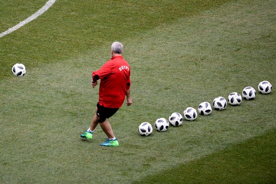 Russia World Cup Egypt Training