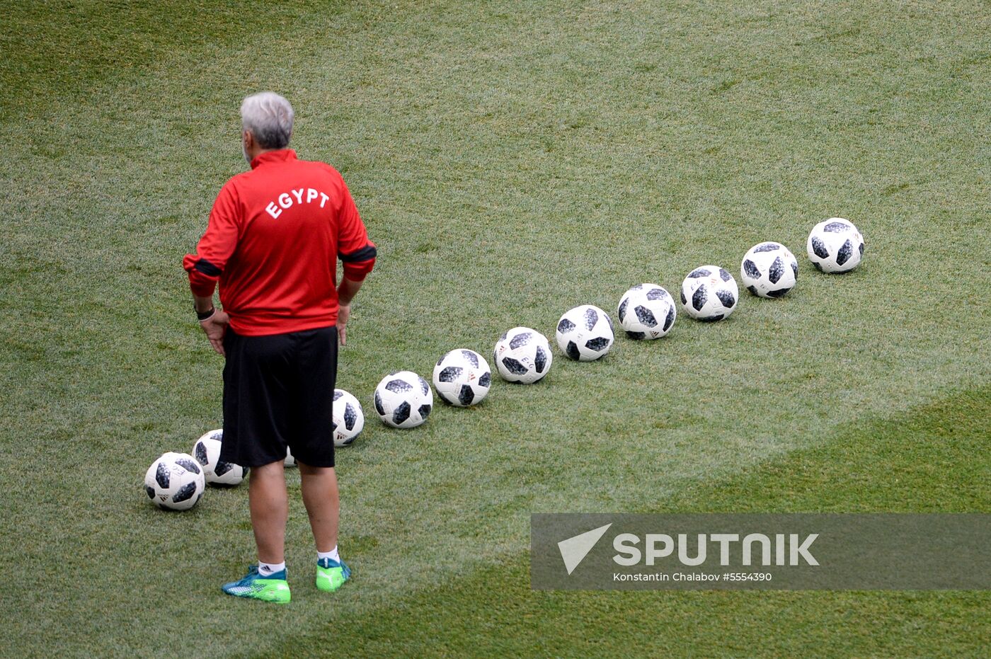 Russia World Cup Egypt Training