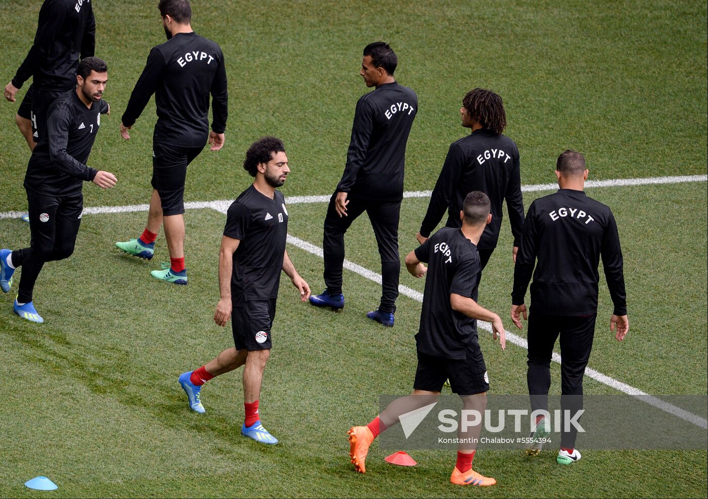 Russia World Cup Egypt Training