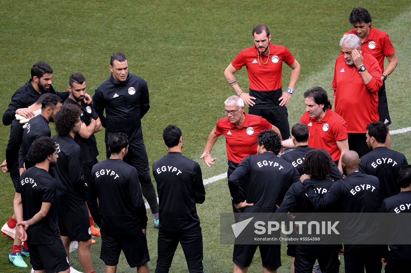 Russia World Cup Egypt Training