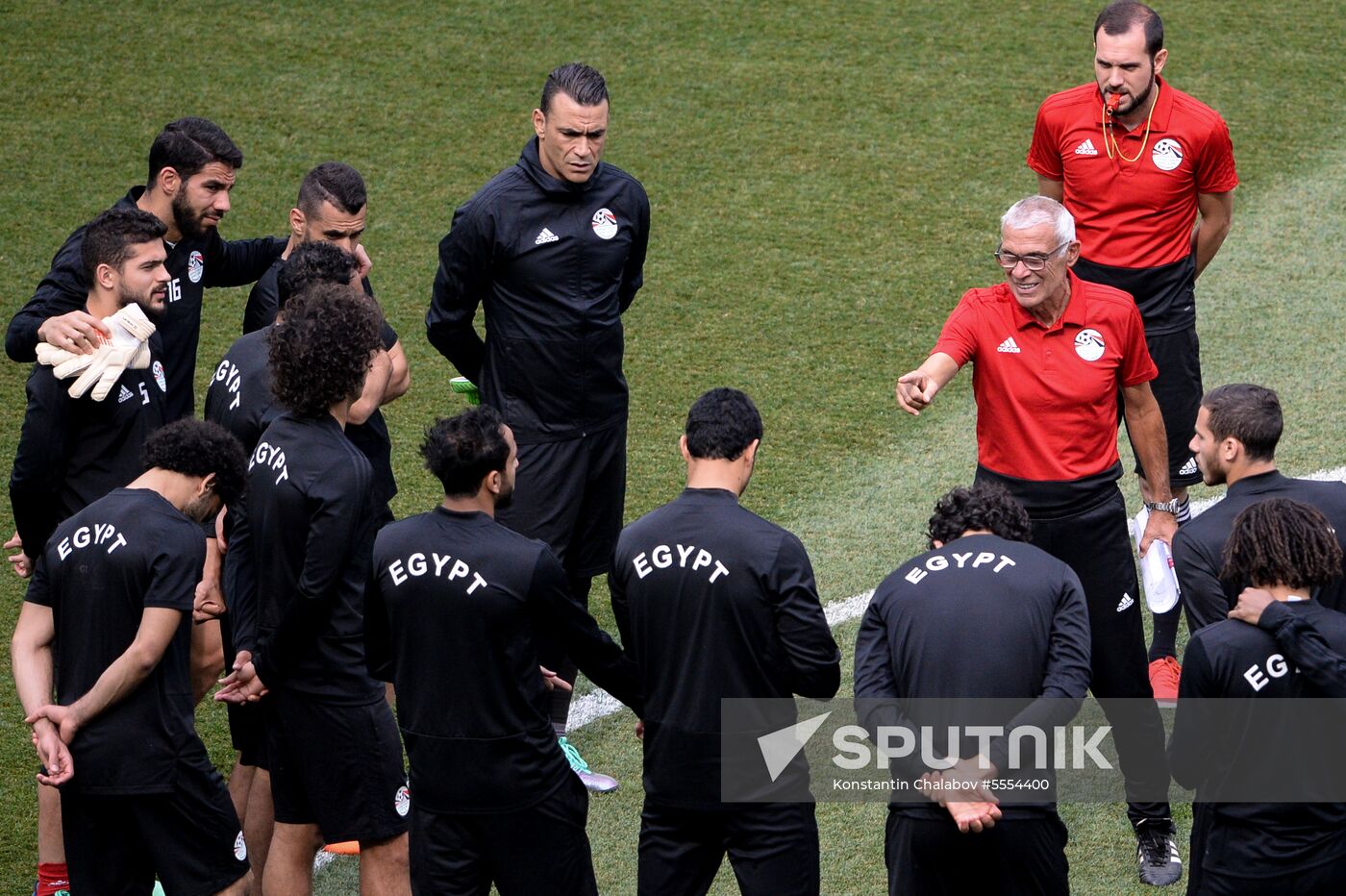 Russia World Cup Egypt Training