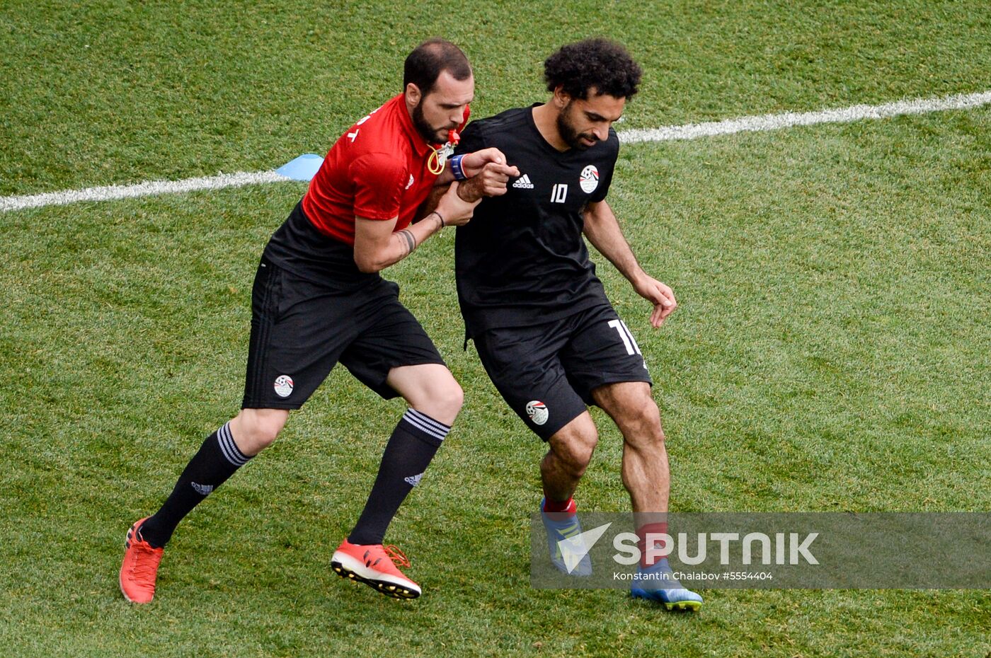 Russia World Cup Egypt Training