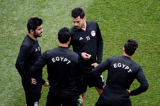 Russia World Cup Egypt Training