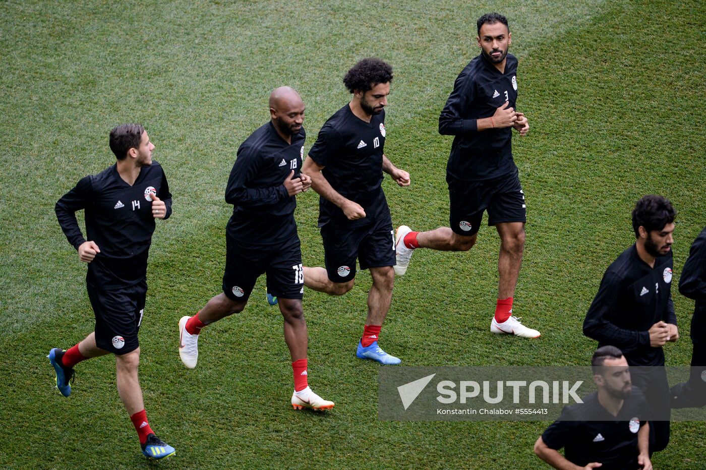 Russia World Cup Egypt Training