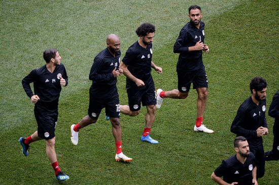 Russia World Cup Egypt Training