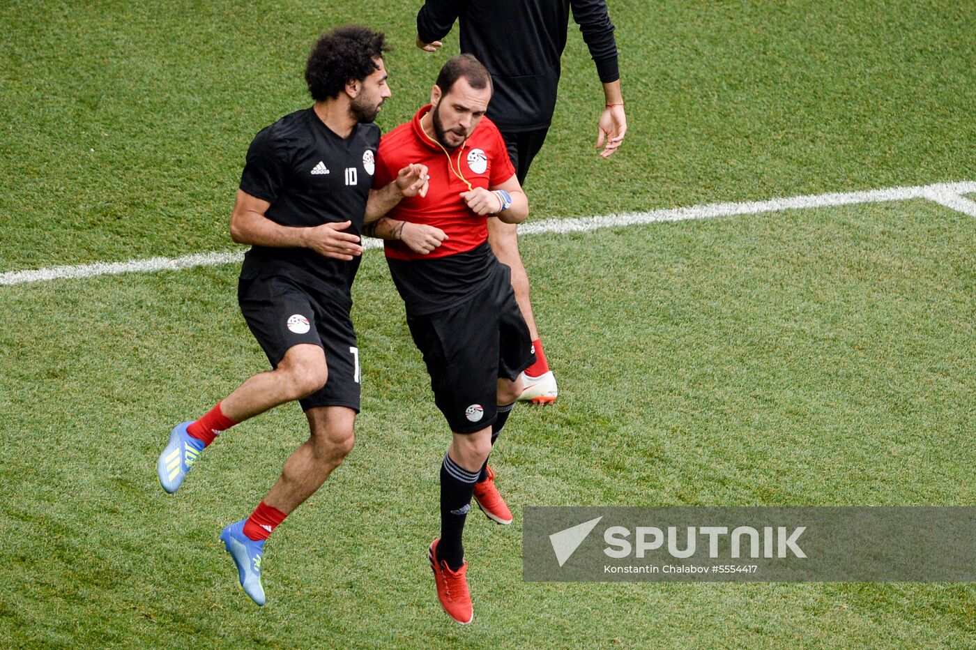 Russia World Cup Egypt Training